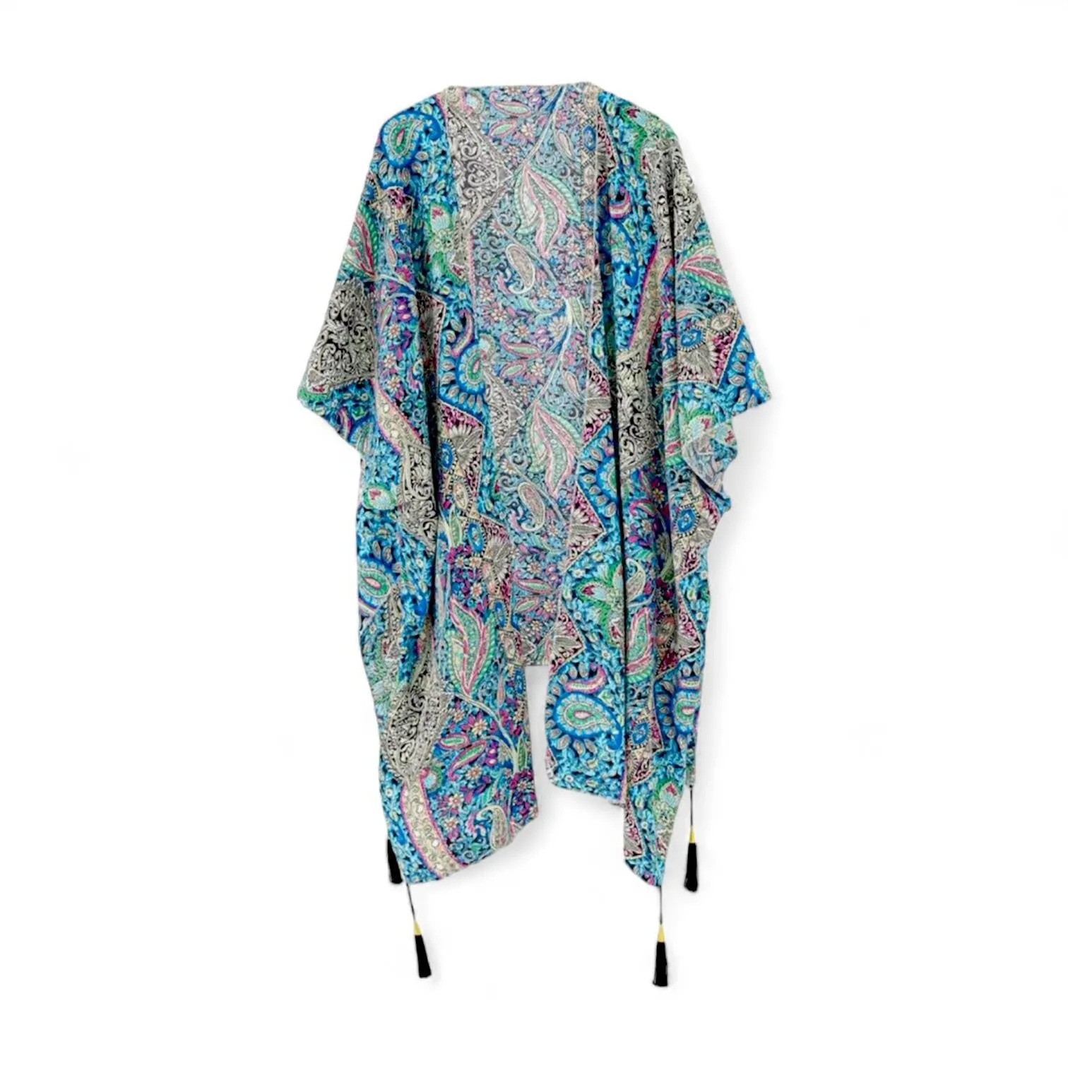 WRAP Boho Printed Woven Cover Up