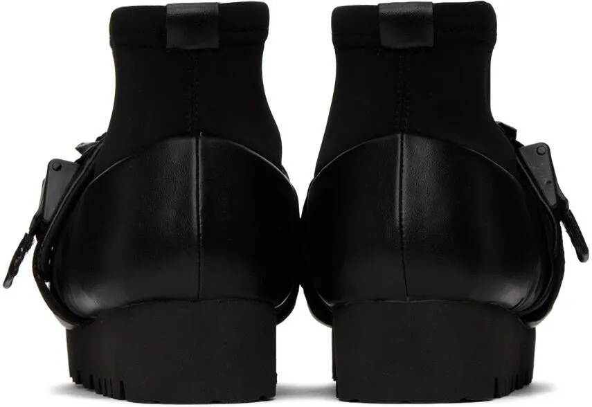 YUME Black Camp Ankle Boots