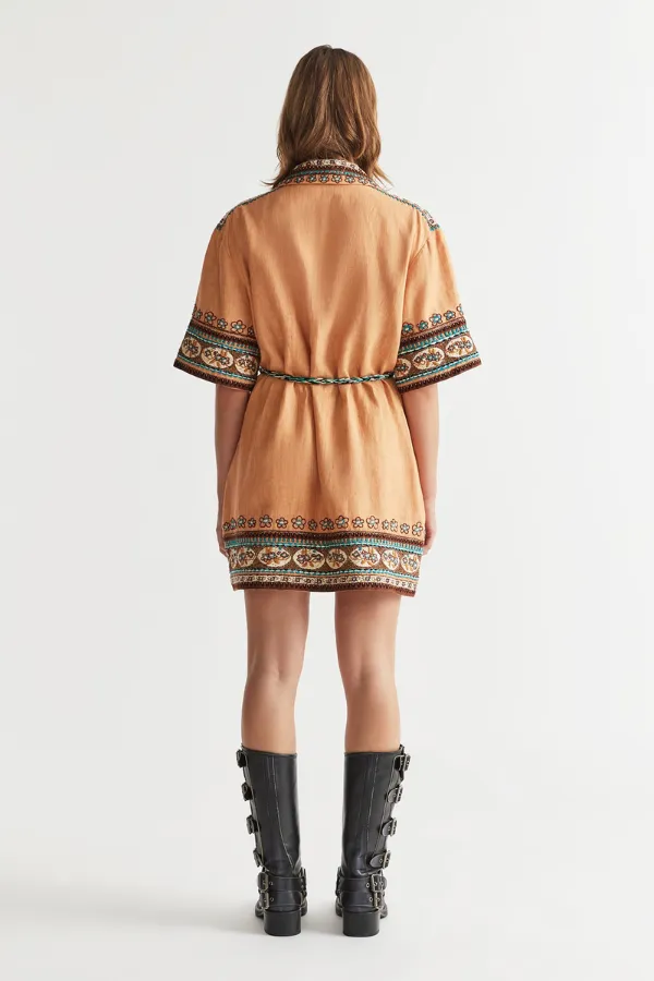 Zen Shirt Dress Porcini