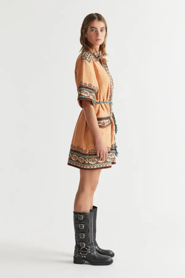 Zen Shirt Dress Porcini